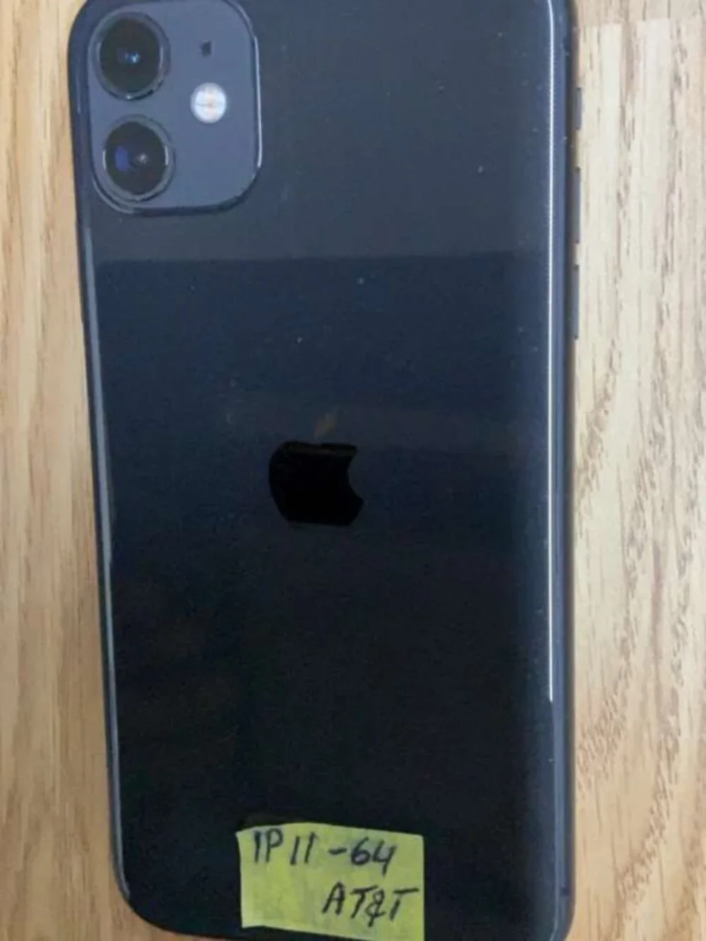 Apple iPhone 11 64GB Black AT&T Locked Smartphone A2111 Face ID iOS 26.5